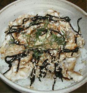 焼き魚丼