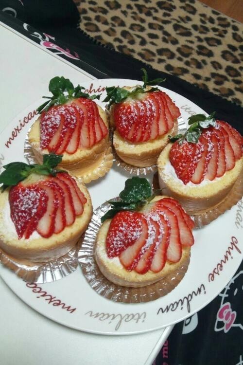 ★苺のロールケーキ★の画像