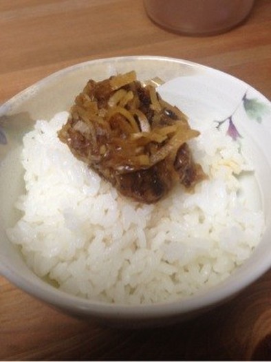 食べる生姜のタレの写真