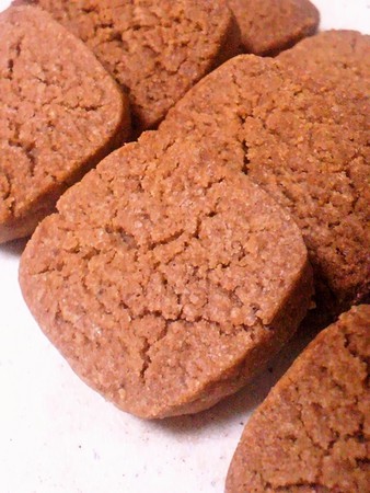 簡単☆焼チョコ風クッキー☆ノンエッグの画像