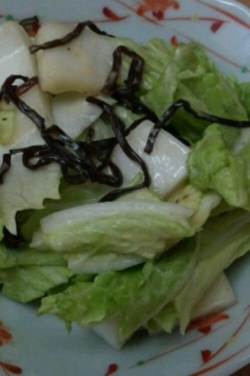 お手軽やみつき白菜サラダ