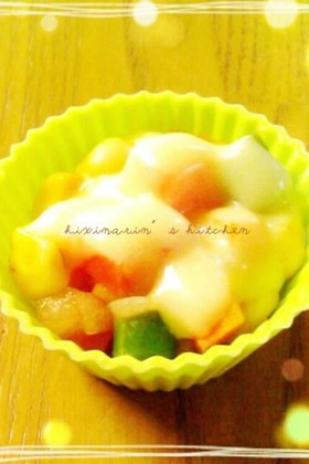 ◎お弁当に!ミックスベジタブルチーズ◎