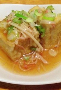 即席あんかけ豆腐