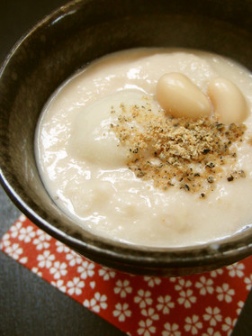 低糖質*オオバコ使用*大豆の白いお汁粉