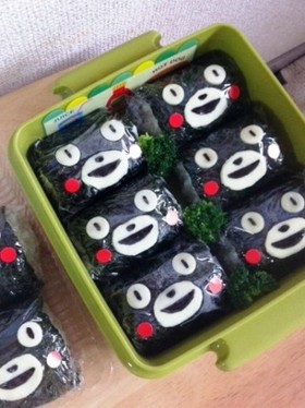 運動会に!手抜き時短のキャラおにぎり