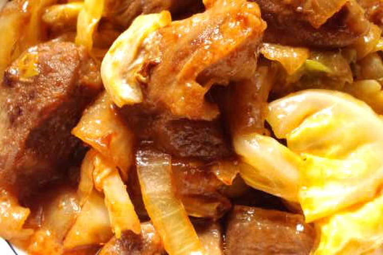 焼き肉のタレで簡単 ハラミキャベツ レシピ 作り方 By Sayakunnn クックパッド 簡単おいしいみんなのレシピが351万品