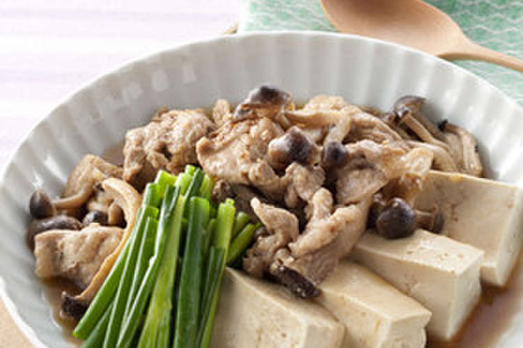 リメイク 豚こまのさっぱり肉豆腐 レシピ 作り方 By ミツカンお酢 クックパッド 簡単おいしいみんなのレシピが352万品