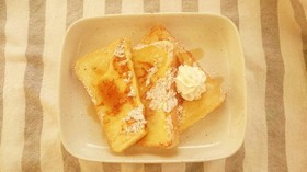 休日の定番♪簡単フレンチトースト♪
