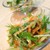水菜とにんじんのさっぱり胡麻和えサラダ