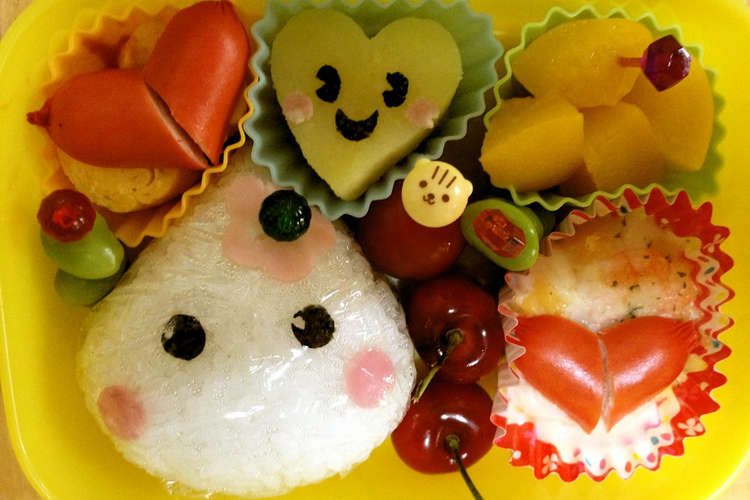 簡単 ほっぺちゃんキャラ弁 レシピ 作り方 By こゆこゆまる クックパッド 簡単おいしいみんなのレシピが356万品