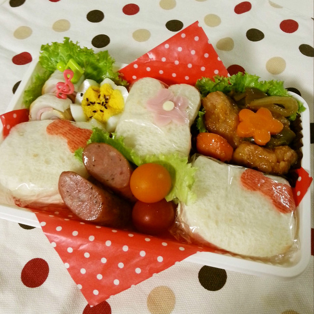 中学生 お弁当 キャラ弁 レシピ 作り方 By ゆぅskitchen クックパッド 簡単おいしいみんなのレシピが353万品