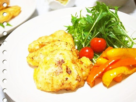 鶏むね肉の塩麹ピカタ
