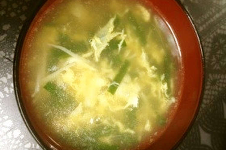 簡単 ニラもやしのたまごスープ レシピ 作り方 By さららんのmama クックパッド 簡単おいしいみんなのレシピが365万品