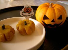 かぼちゃ団子☆ハロウィン☆の画像