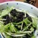 [簡単一品]水菜と韓国のりのサラダ