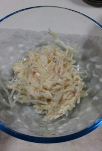 プチプチ☆海藻麺の梅マヨ和え