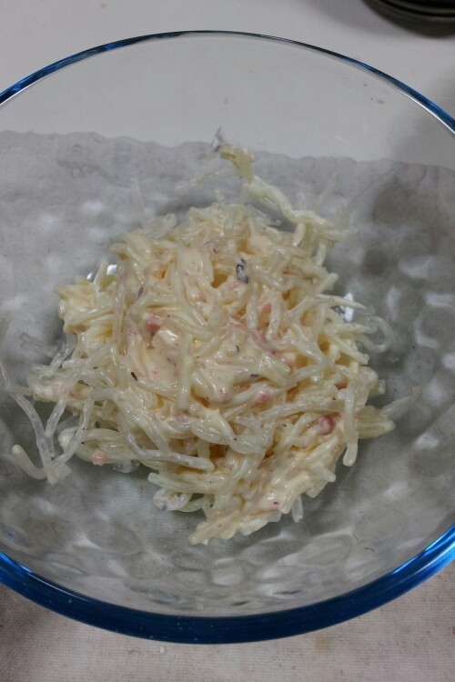 プチプチ☆海藻麺の梅マヨ和えの画像