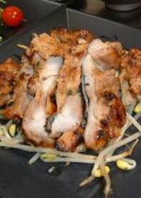 鶏のピリカラ味噌焼き