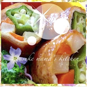 ஐ運動会♡オクラ豚肉巻き♪ポテト入りஐஃ