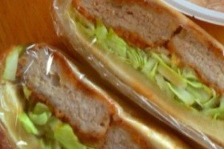 彼弁当 かつサンド レシピ 作り方 By Mykmykーn クックパッド 簡単おいしいみんなのレシピが366万品