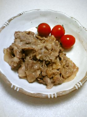 我んとこの、しょうが焼き
