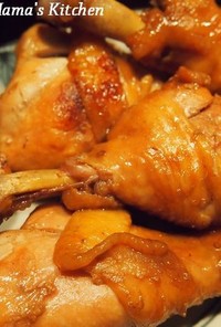 鶏骨付き肉の中華風煮