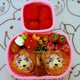 ライオンさんお弁当♪