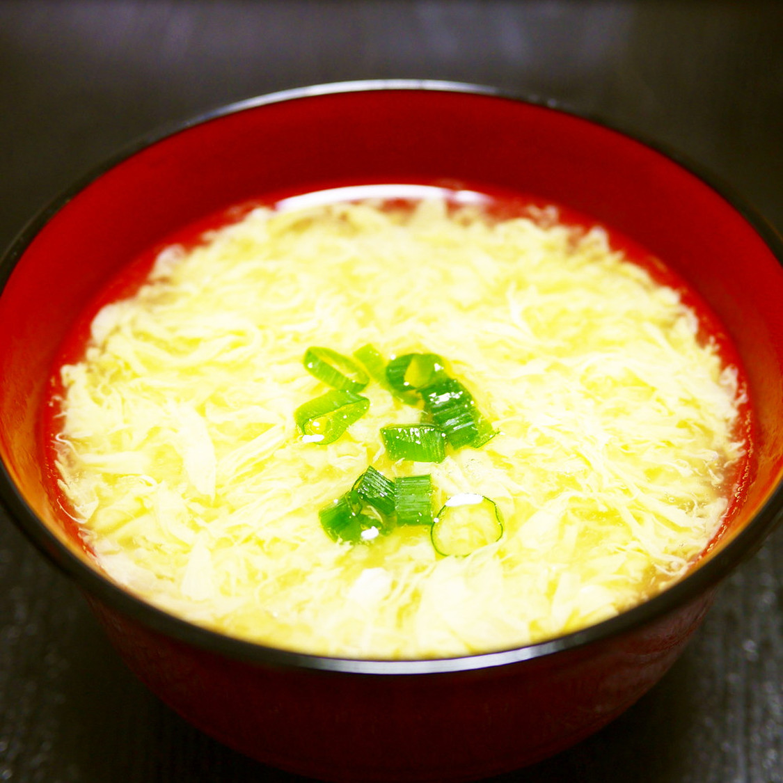 白だしと卵で簡単に料亭の味♪かきたま汁。