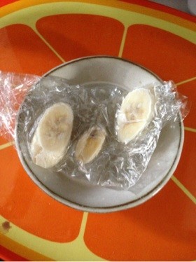 冷凍バナナの画像