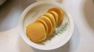 オレンジ風味のプチ・パンケーキの写真