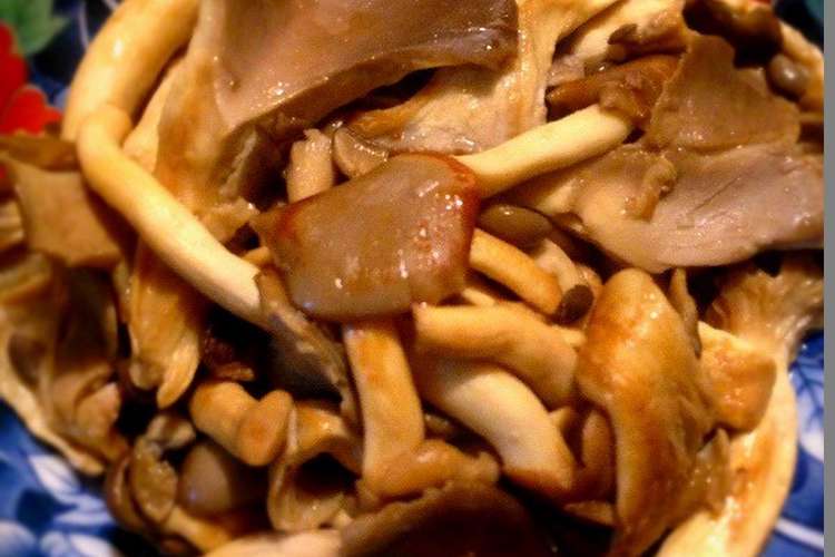 簡単 きのこ三昧のバターしょうゆ炒め レシピ 作り方 By 辛三郎 クックパッド 簡単おいしいみんなのレシピが377万品