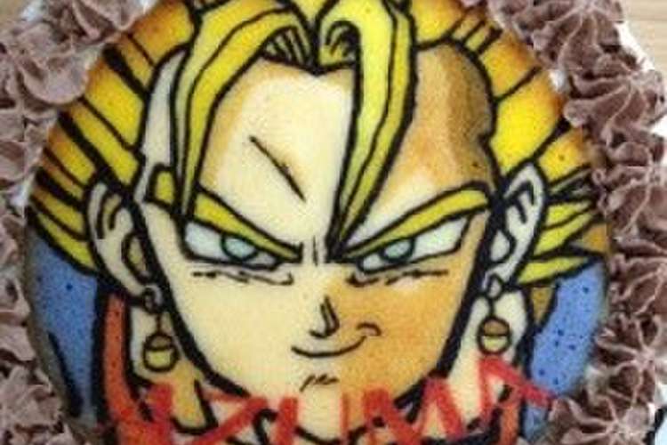 感動 印刷したみたいなキャラケーキ レシピ 作り方 By Annie クックパッド