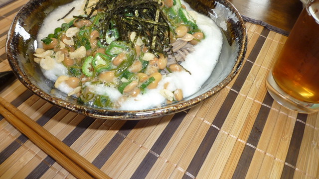オクラめかぶ納豆とろろそば レシピ 作り方 By タッキーばあば クックパッド 簡単おいしいみんなのレシピが355万品 オクラめかぶ納豆とろろそば レシピ 作り方 By タッキーばあば クックパッド 簡単おいしいみんなのレシピが355万品