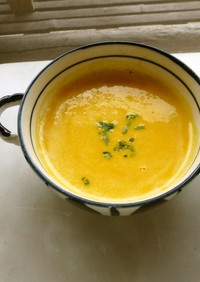 塩分カロリー制限☆かぼちゃの冷製スープ