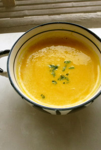 塩分カロリー制限☆かぼちゃの冷製スープ