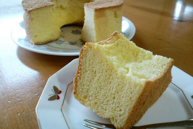 ふわふわ 豆乳シフォンケーキ レシピ 作り方 By Tonmooo クックパッド 簡単おいしいみんなのレシピが353万品