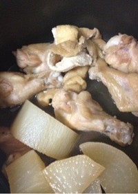 鶏肉と大根のあっさり煮♡
