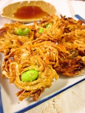 切干大根のかき揚げ