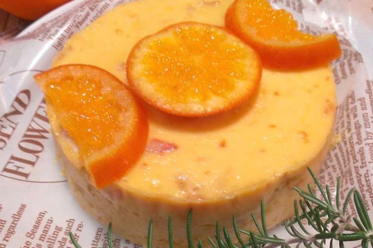 オレンジｎｙチーズケーキ レシピ 作り方 By モナカさん クックパッド 簡単おいしいみんなのレシピが350万品