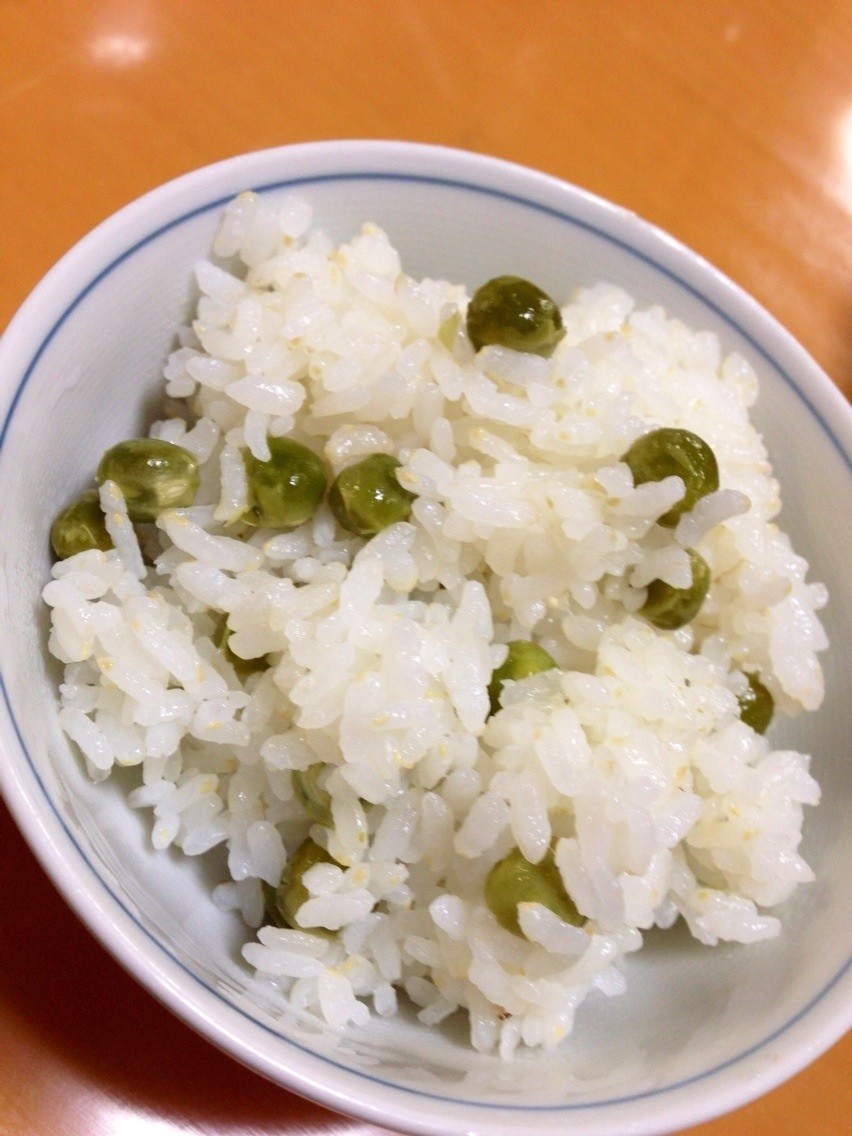 子ども大好き！美味しい豆ごはん by なっちかあさん 【クックパッド】 簡単おいしいみんなのレシピが395万品