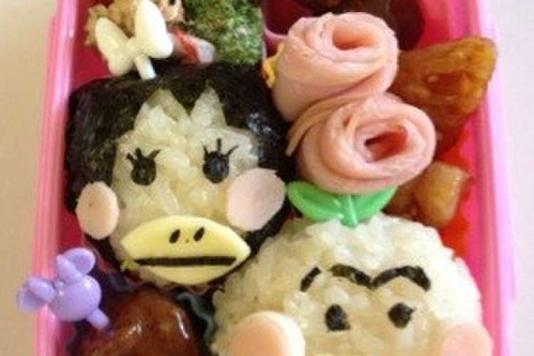 簡単キャラ弁 はなかっぱ ももかっぱ レシピ 作り方 By はるナース クックパッド 簡単おいしいみんなのレシピが371万品