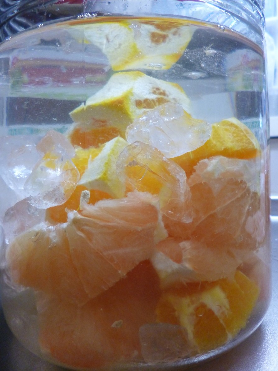 果実酒(オレンジ＆グレープフルーツ)の画像