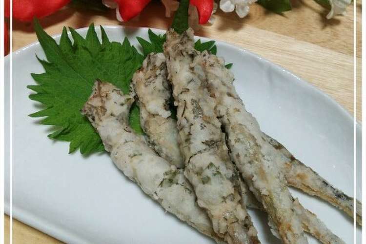 ししゃものシソ唐揚げ レシピ 作り方 By Kai クックパッド 簡単おいしいみんなのレシピが350万品