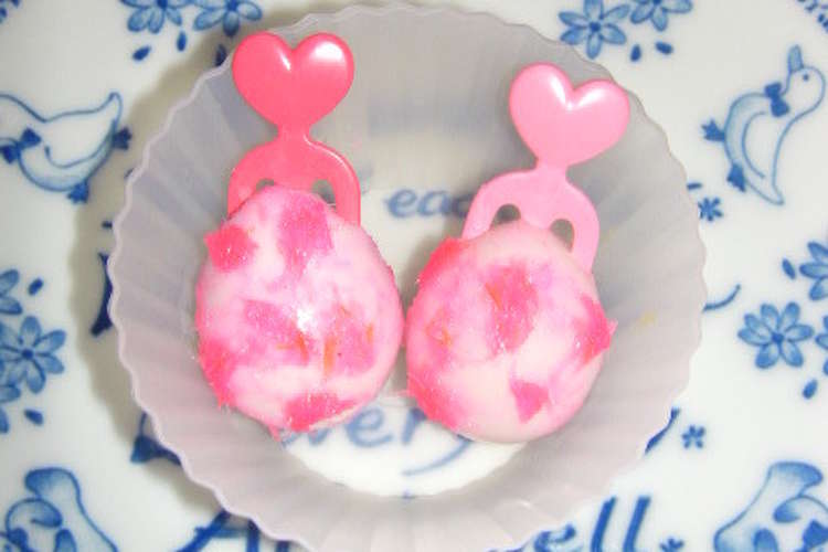 お弁当に ピンクの甘いたまご レシピ 作り方 By Yakopuyo クックパッド