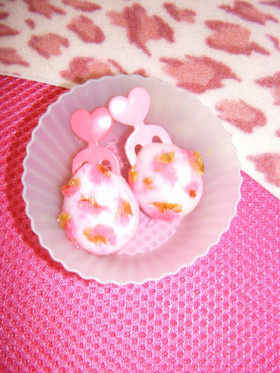 お弁当に♥ピンクのヒョウ柄たまご