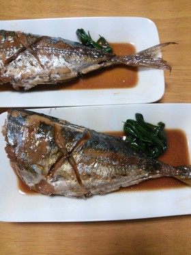 鯵の煮付け