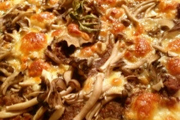 旦那絶賛 フンギ きのこのピザ レシピ 作り方 By 栄養士カナエモン クックパッド