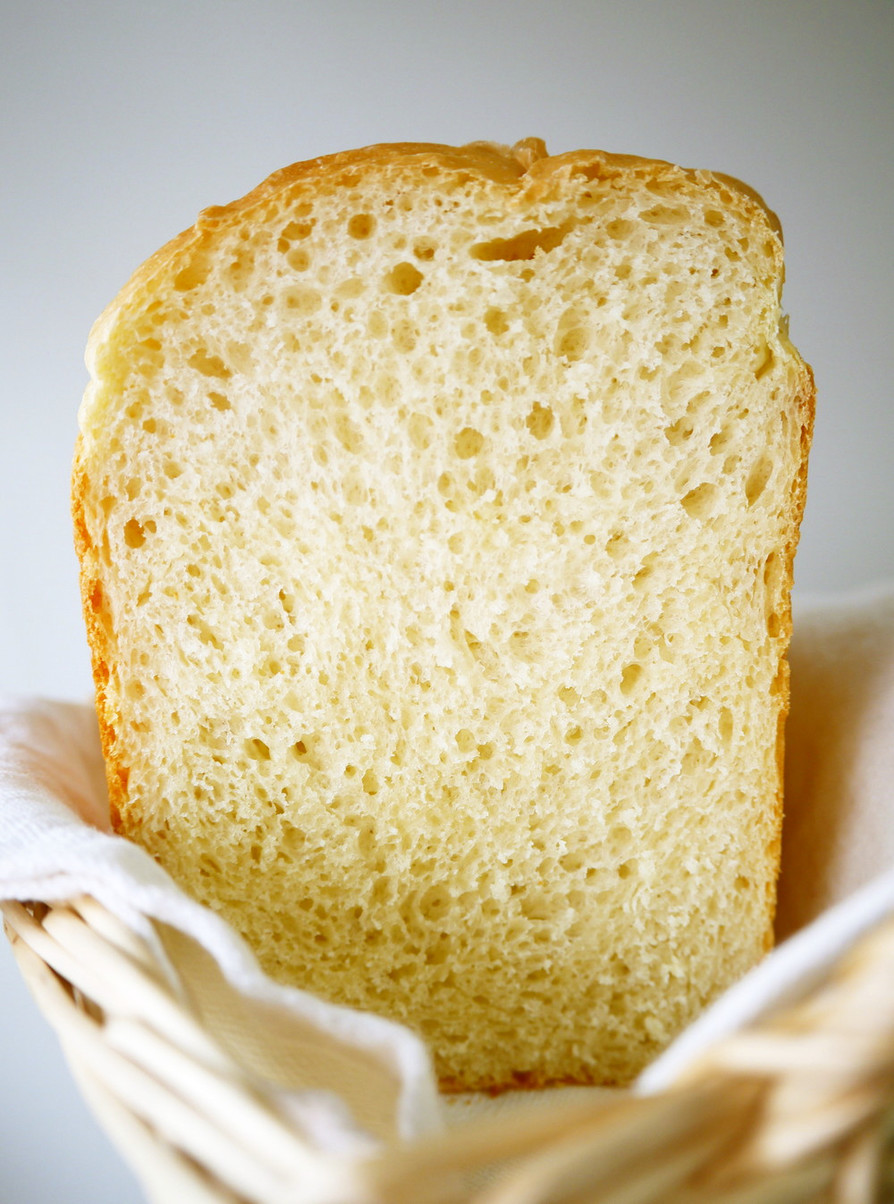 ＊塩麹豆乳ミルク食パン＊（HB早焼き）の画像