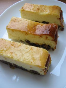 甘納豆★チーズケーキの画像