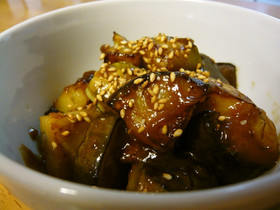 茄子が一本あれば・・簡単! 茄子の油味噌